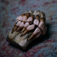 Image 9 of Custom Dental Zippo Lighter|Old Bone Textures |Swarovski crystal| Morgans Mutations