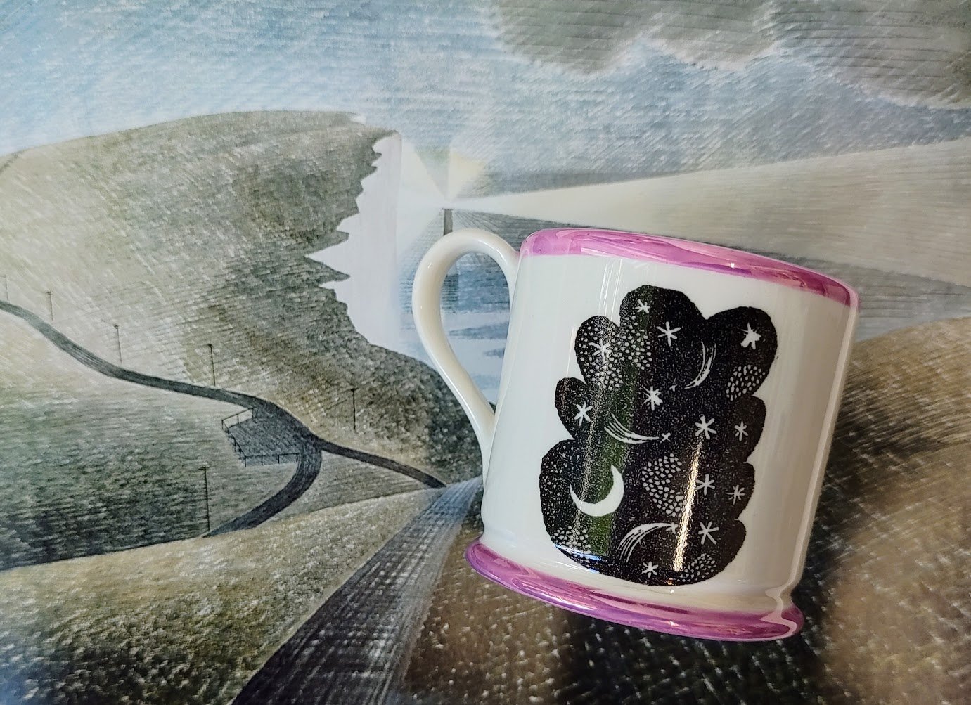 Ravilious cup - weather vane