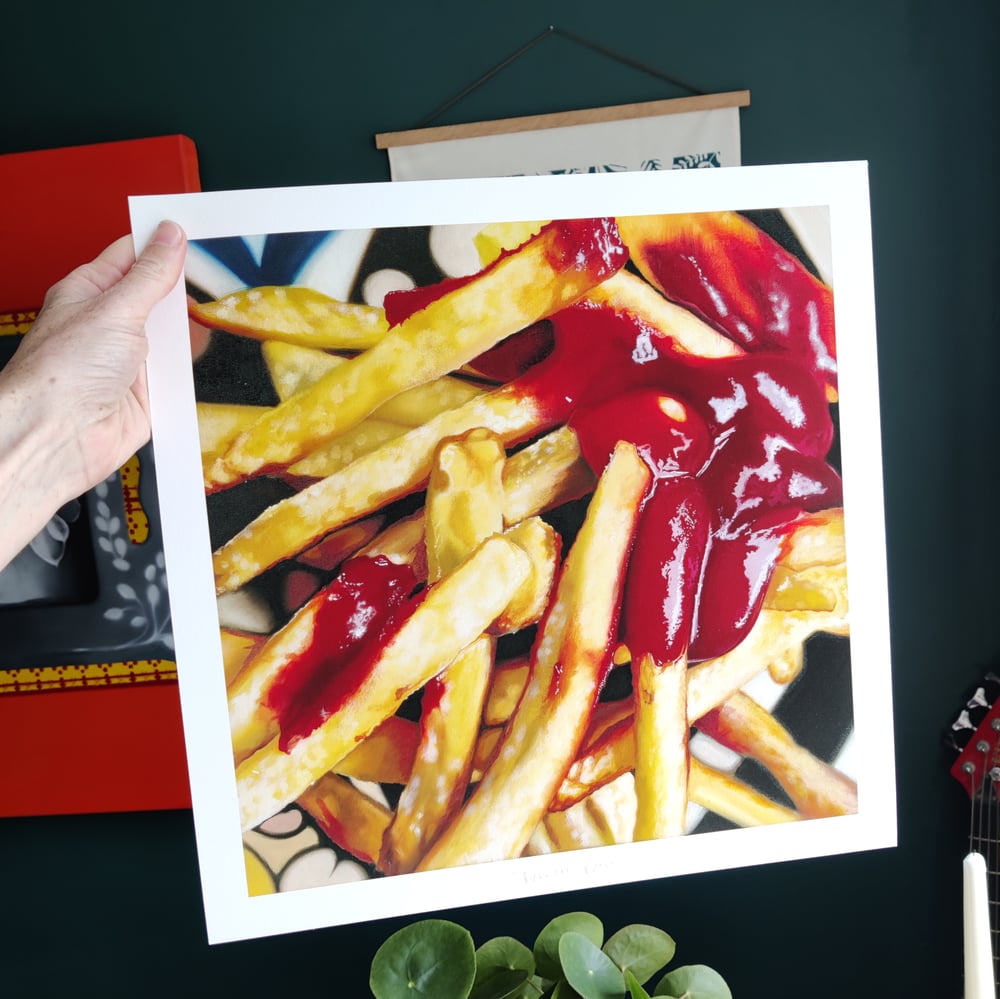 Image of 'French Fries'  Giclee print