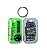 Image 2 of Metalwood Therm-O-Compass Keychain [2024]
