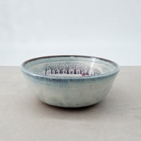 Image 8 of Blue Winter Walk Cereal Bowl