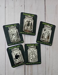 Image 1 of All 5 Glow in The Dark Enamel Pins