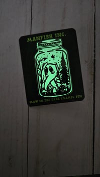 Image 2 of All 5 Glow in The Dark Enamel Pins