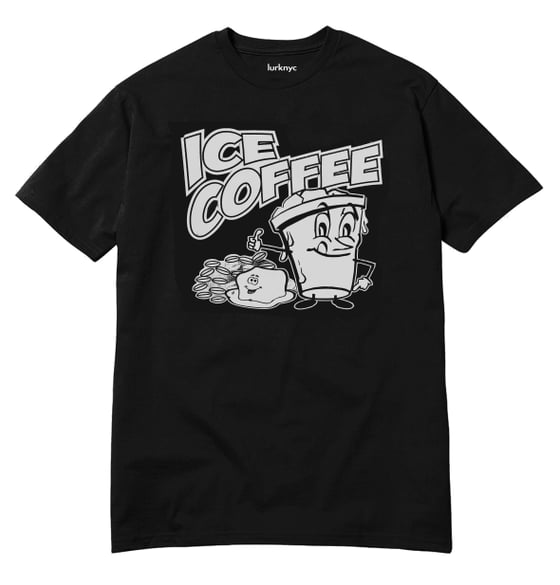Image of Ice Coffee Tee Black