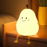 Glowing Pear Pal - Enchanting Glow with a Touch of Whimsy