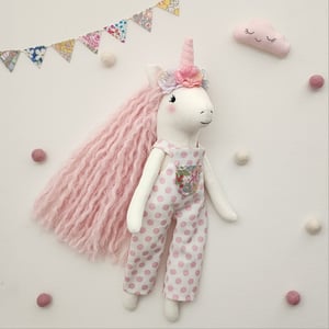 Image of Unicorn Doll Sewing Pattern - Digital PDF