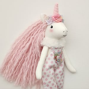 Image of Unicorn Doll Sewing Pattern - Digital PDF