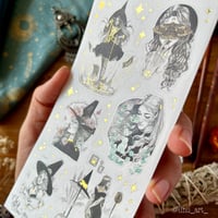 Image 4 of Sticker sheet with Gold details