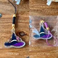 Image 4 of KEYCHAIN Sparkling Witchy hat 