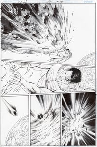 WONDER WOMAN 12 PAGE 18 SUPERMAN VS METEOR