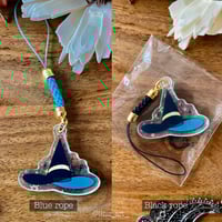Image 5 of KEYCHAIN Sparkling Witchy hat 