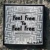 Feel Free… • 8” x 8” Canvas Original