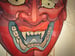 Image of "Rocket Pop Hannya" (original) 12.5"x15"