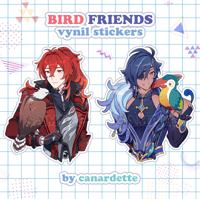 Image 1 of 🦅 Bird Friends Vinyl Stickers 🦜