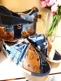 Image 1 of Twisted Denim Platform Set