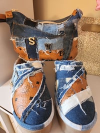 Image 2 of Twisted Denim Platform Set