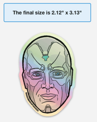 Image 4 of The Ship of Theseus Vision Sticker