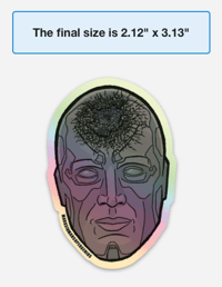 Image 4 of The Dead Vision Sticker
