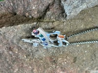 Image 3 of Silver abstract pendant