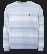 Image 3 of Sweatshirt rayé Z unisexe