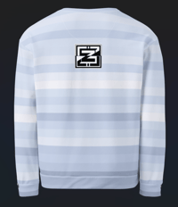 Image 4 of Sweatshirt rayé Z unisexe