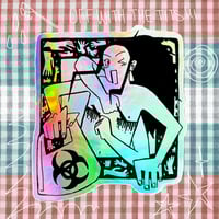 Image 1 of off with the tits! sticker