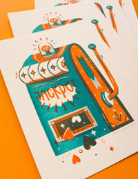 Image 4 of Jackpot (riso print - A5)