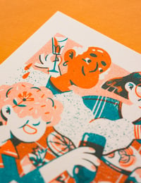 Image 4 of Family & Friends (riso print - A5)