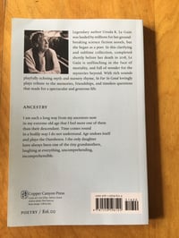 Image 2 of Ursula K. Le Guin "So Far So Good: Final Poems 2014-2018 Trade Paperback