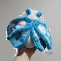 Image 3 of Blubell the Moth - Handmade plush!