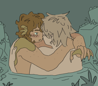 Image 1 of sunray mermay print