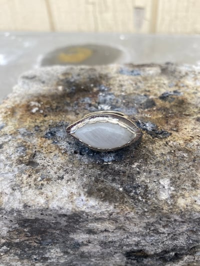 Image of Moonstone Split Shank Ring