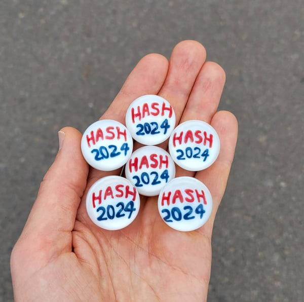 Image of "Make Hash Not War"