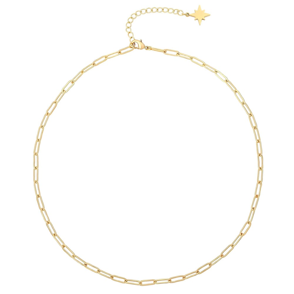 Image of Katerina Paper Clip Necklace