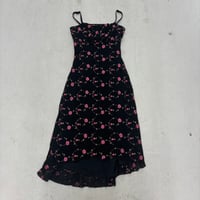 Image 1 of floral embroidered dress