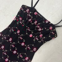 Image 2 of floral embroidered dress