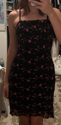 Image 5 of floral embroidered dress