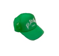 Image 2 of green snapback trucker L.A.M