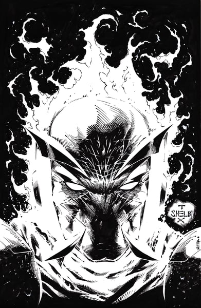 Image of RAGETALITY GHOST RIDER HOMAGE Cover Artwork 11" x 17"