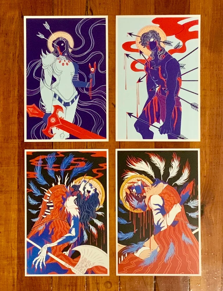 Saints of Vengeance - Art Prints + Set