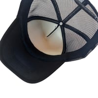 Image 2 of .002 Trucker Hat Black
