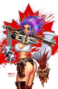Image of Kim the Delusional #1 FanExpo Canada Virgin Splatter Exclusive 