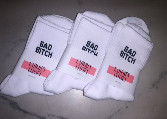 Image of Bad Bitch Luxury Socks