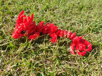 Baby Red Dark Heart Dragon