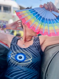 Image 1 of Evil Eye PHSH Crop Top