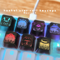 Image 1 of Honkai Star Rail Black Keycaps (IN STOCK)