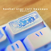 Image 4 of Honkai Star Rail Black Keycaps (IN STOCK)