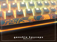 Image 1 of Genshin Impact White Spacebar Keycaps