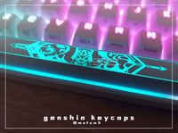 Image 2 of Genshin Impact White Spacebar Keycaps