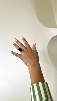 Image 4 of Bague argent et onyx 
